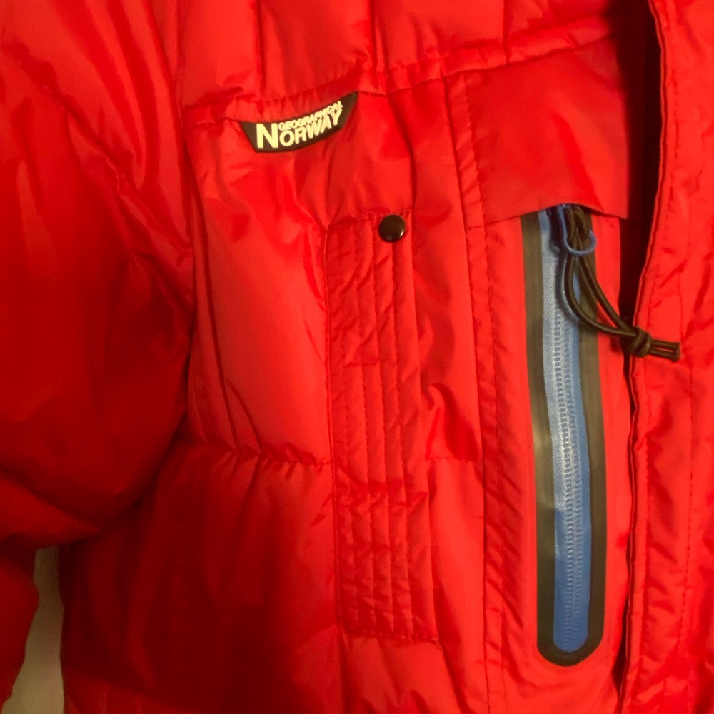 Red Kids Puffer Jacket - Picture 11 of 16